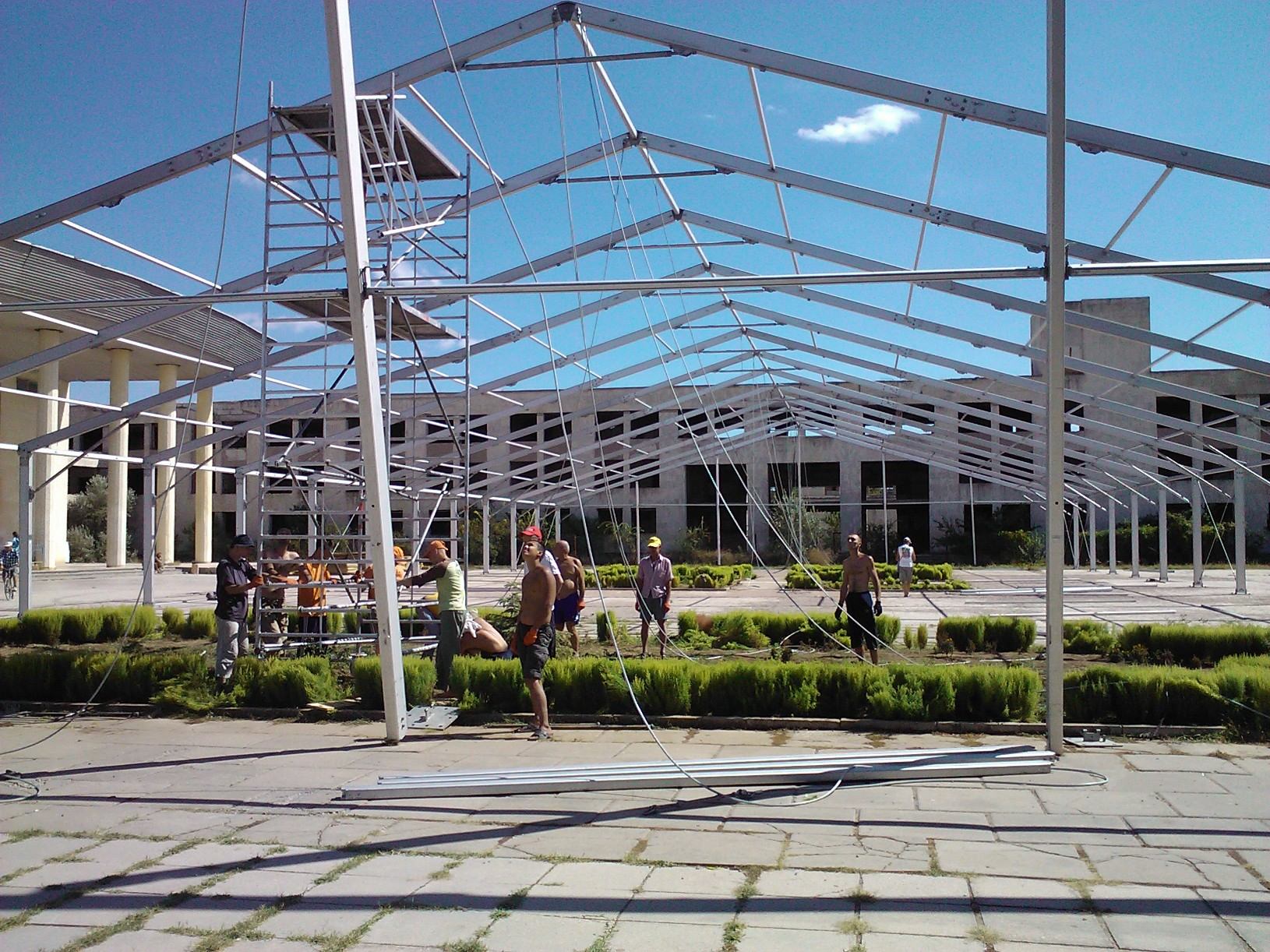 Бхакти-Сангама — фото пандала в этом году