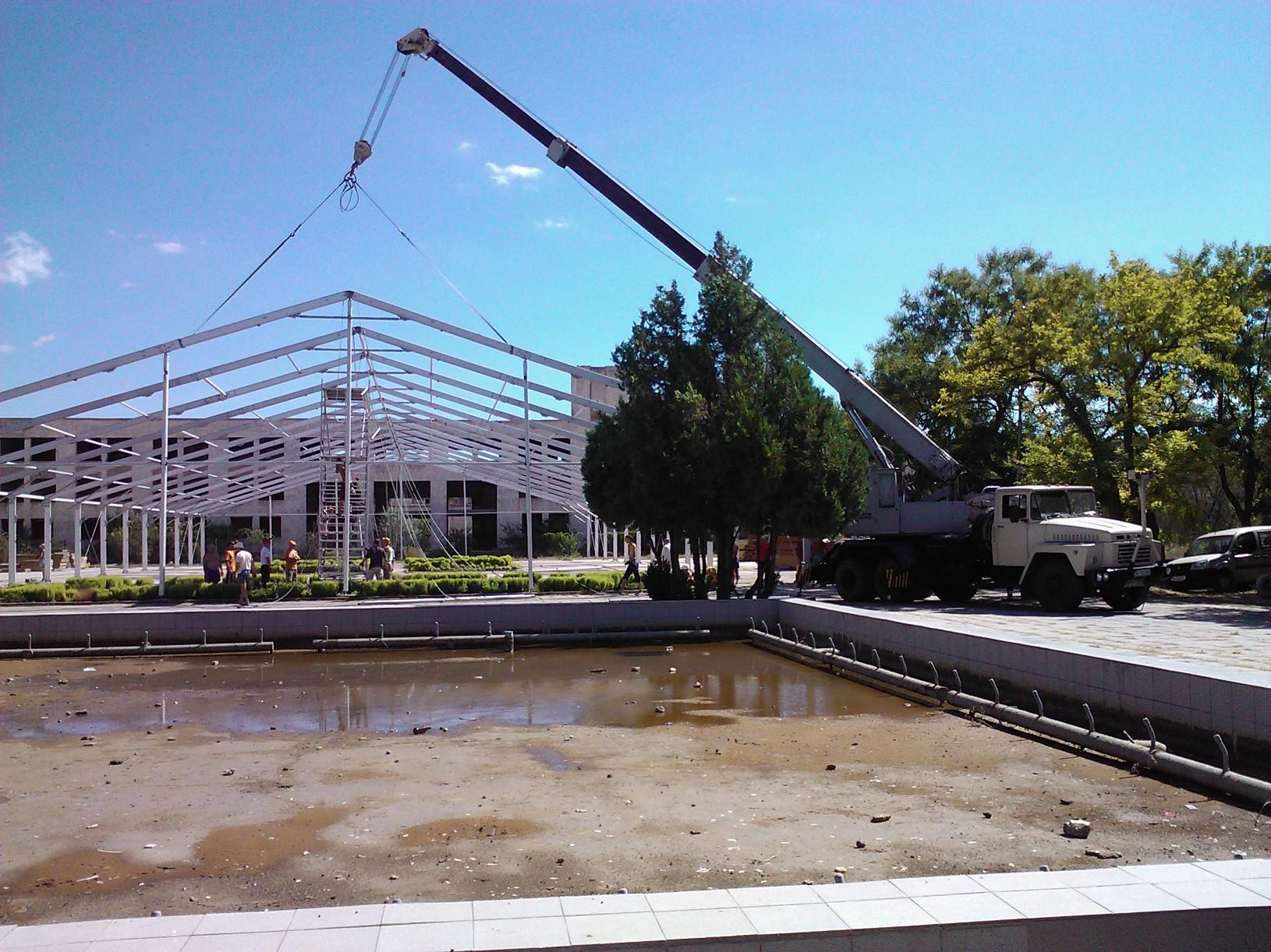 Бхакти-Сангама — фото пандала в этом году