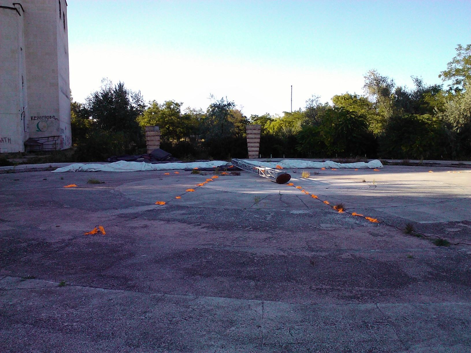 Бхакти-Сангама — фото малого пандала в этом году