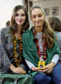 Оксана и Яна из Киева о воскресном фестивале