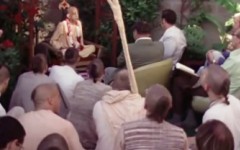 Шрила Прабхупада беседует с американскими теологами