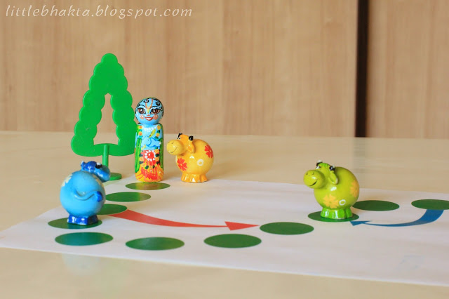 Настольные игры маленьких вайшнавов