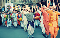 Нектарная Харинама на день Одесской Юморины Нектарная Харнима на день Одесской Юморины