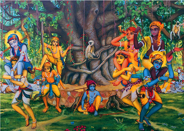 Игра Господа Баларамы и Праламбасура