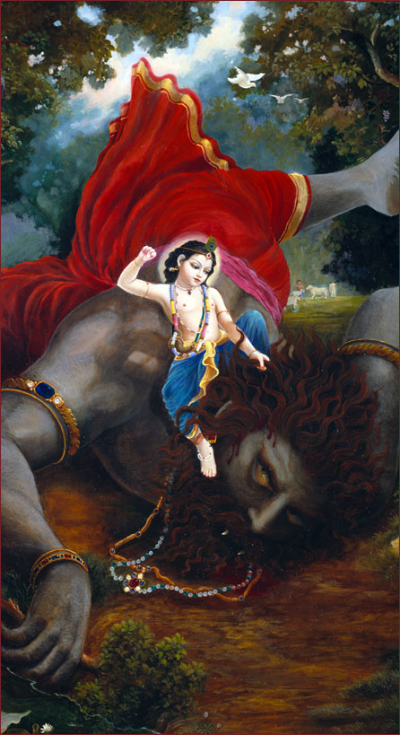 Игра Господа Баларамы и Праламбасуры