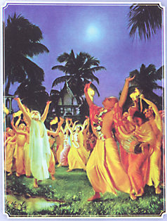 Полная луна Господа Гаурачандры