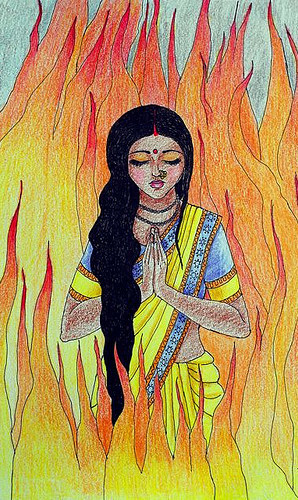 Чистота Любви — испытание верности Ситы огнём