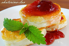 Пышные оладьи без яиц