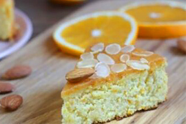 Миндально-апельсиновый пирог Миндально-апельсиновый пирог