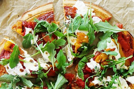 Пицца из нутовой муки