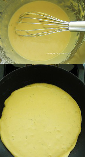 Тесто для пиццы из нутовой муки