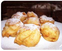 Фрукты в кляре