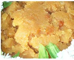 Манный пудинг с карамелью