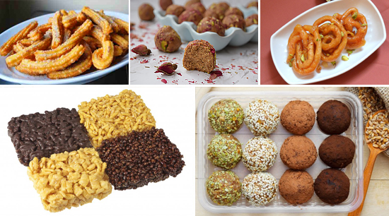 Мучные восточные сладости (на основе теста  и муки)