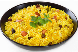 Желтый рис рецепт