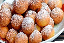Сладкие шарики во фритюре без творога