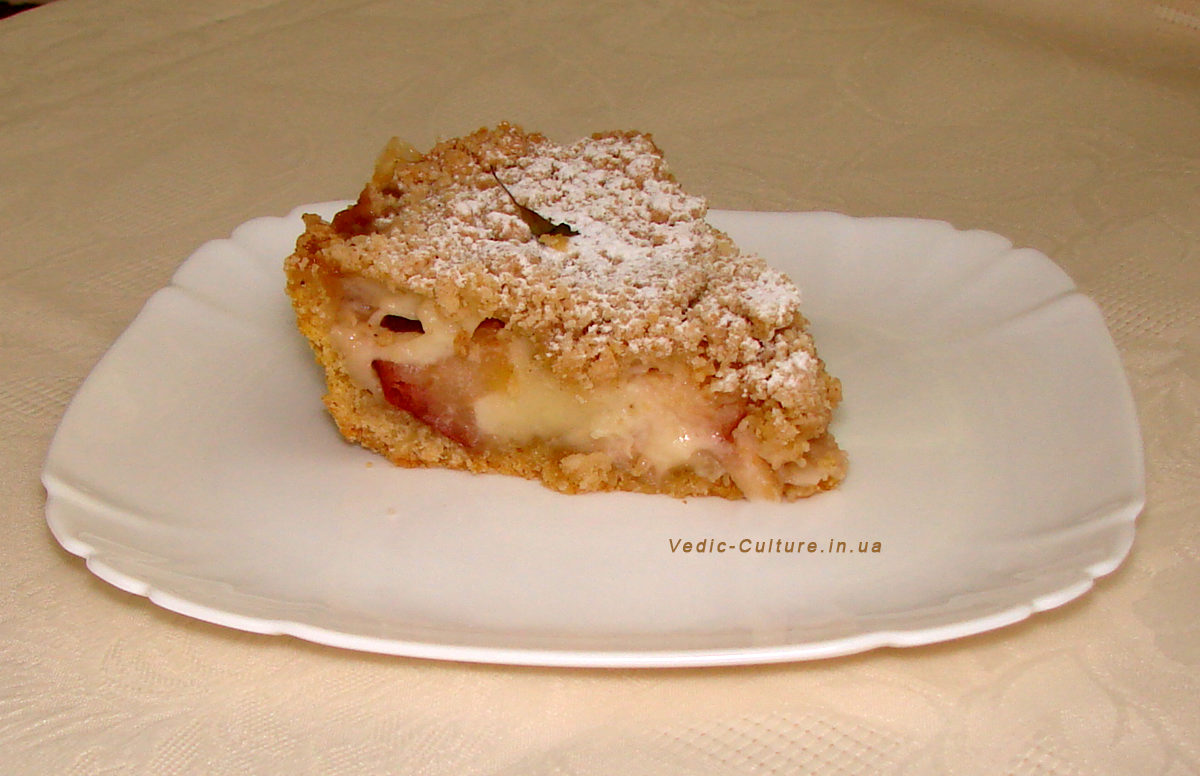 Яблочный пирог Нежность