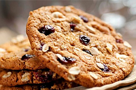 Вегетарианское овсяное печенье