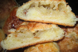 Яблочное печенье без яиц