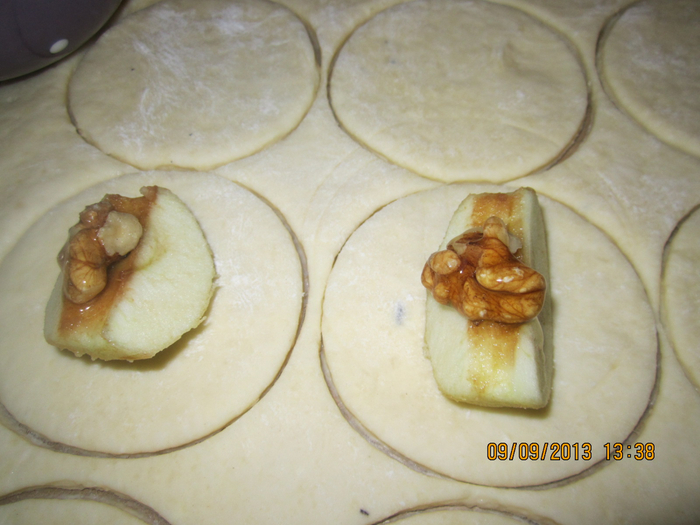 Яблочное печенье без яиц