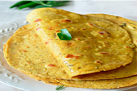 Лепёшки из нутовой муки