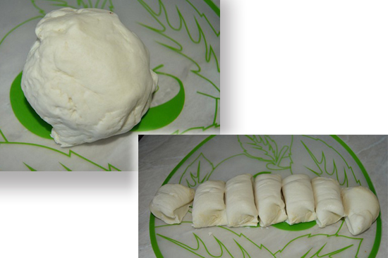 Пресные лепешки с картошкой на сковороде