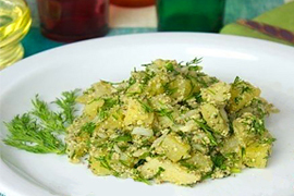 Простой картофельный салат Простой картофельный салат