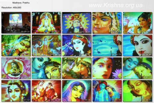 Мультимедийный киртан Мадхавы пр Мультимедийный киртан Мадхавы пр